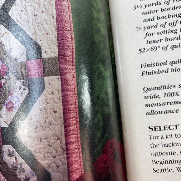 Quilt Sampler Better Homes and Gardens Magazine 10 Exclusive Quilt Patterns 1996 - Picture 6 of 11